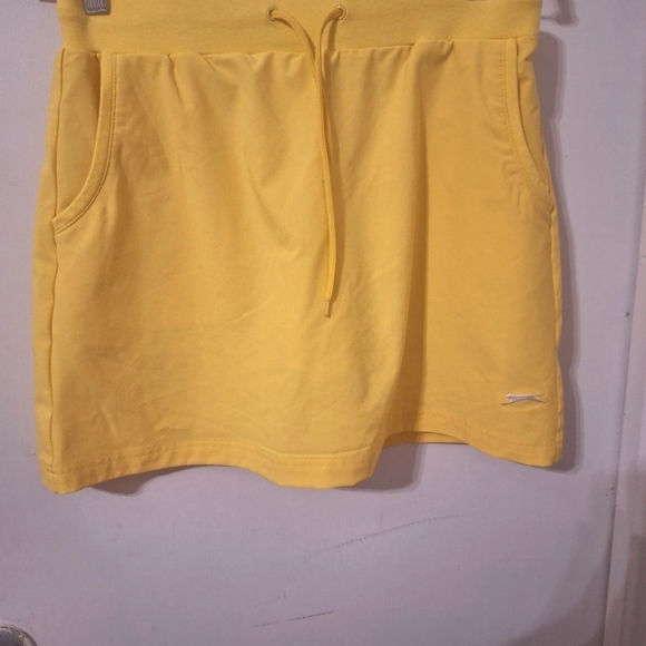Slazenger Yellow Golf Skort. Size small